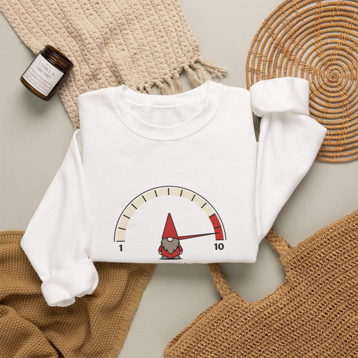 Check Your Gnome Scale Crewneck