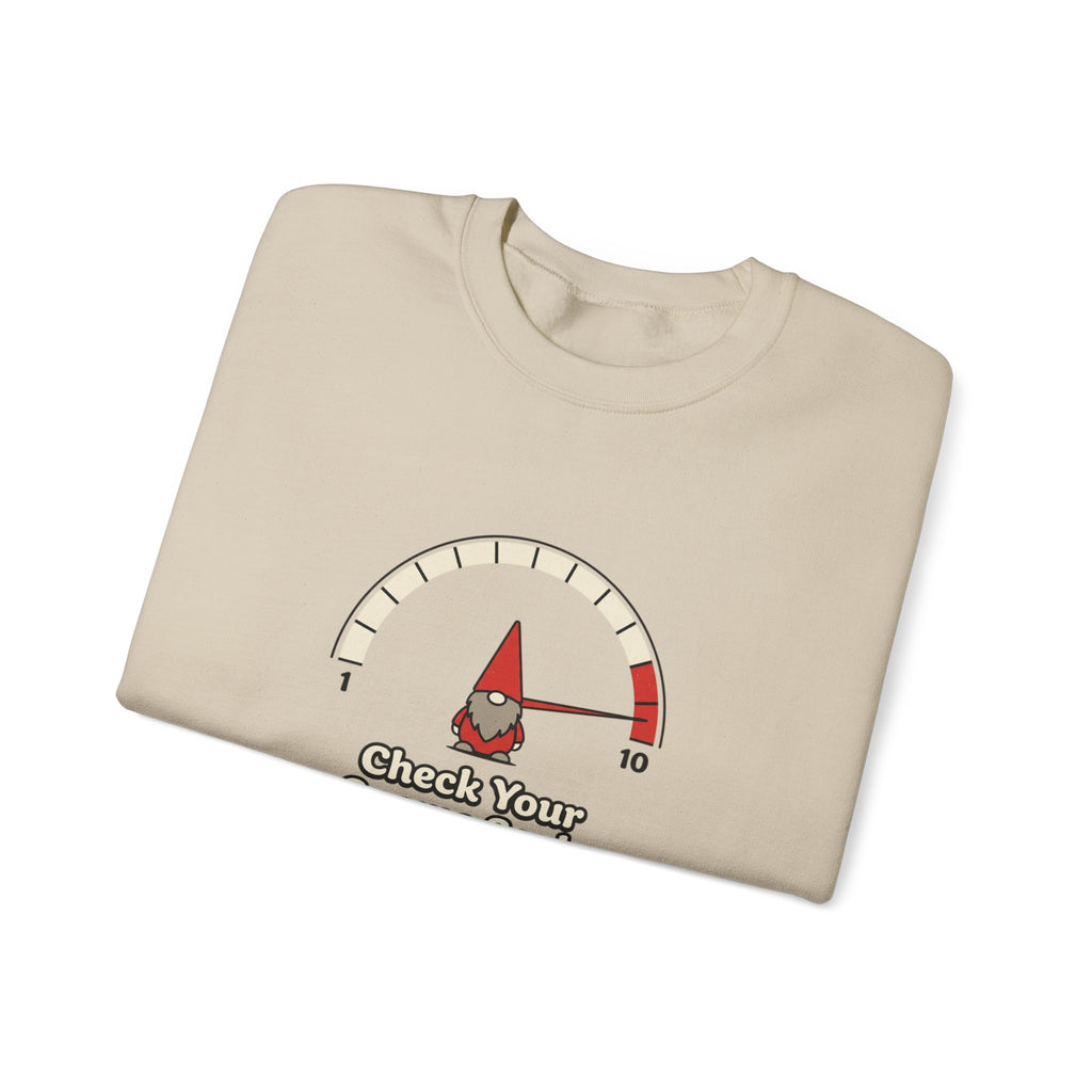 Check Your Gnome Scale Crewneck