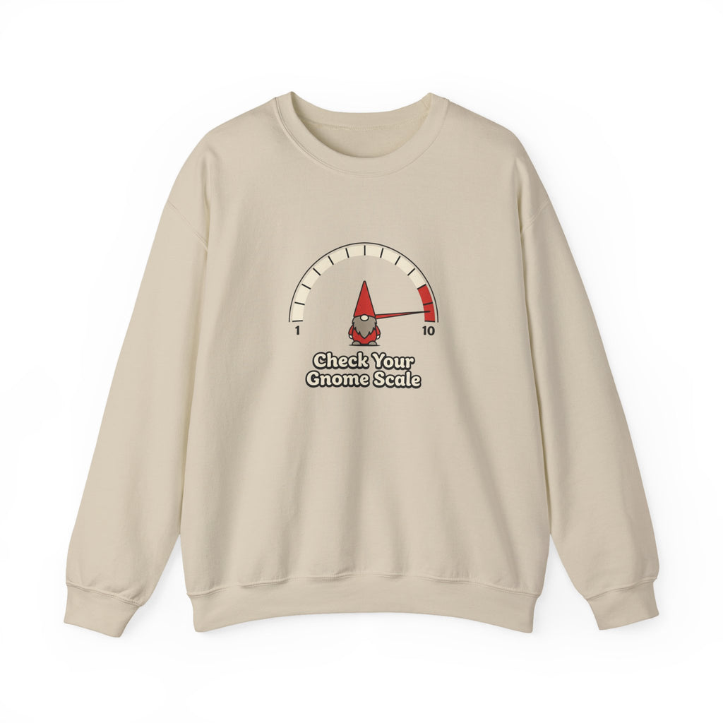 Check Your Gnome Scale Crewneck