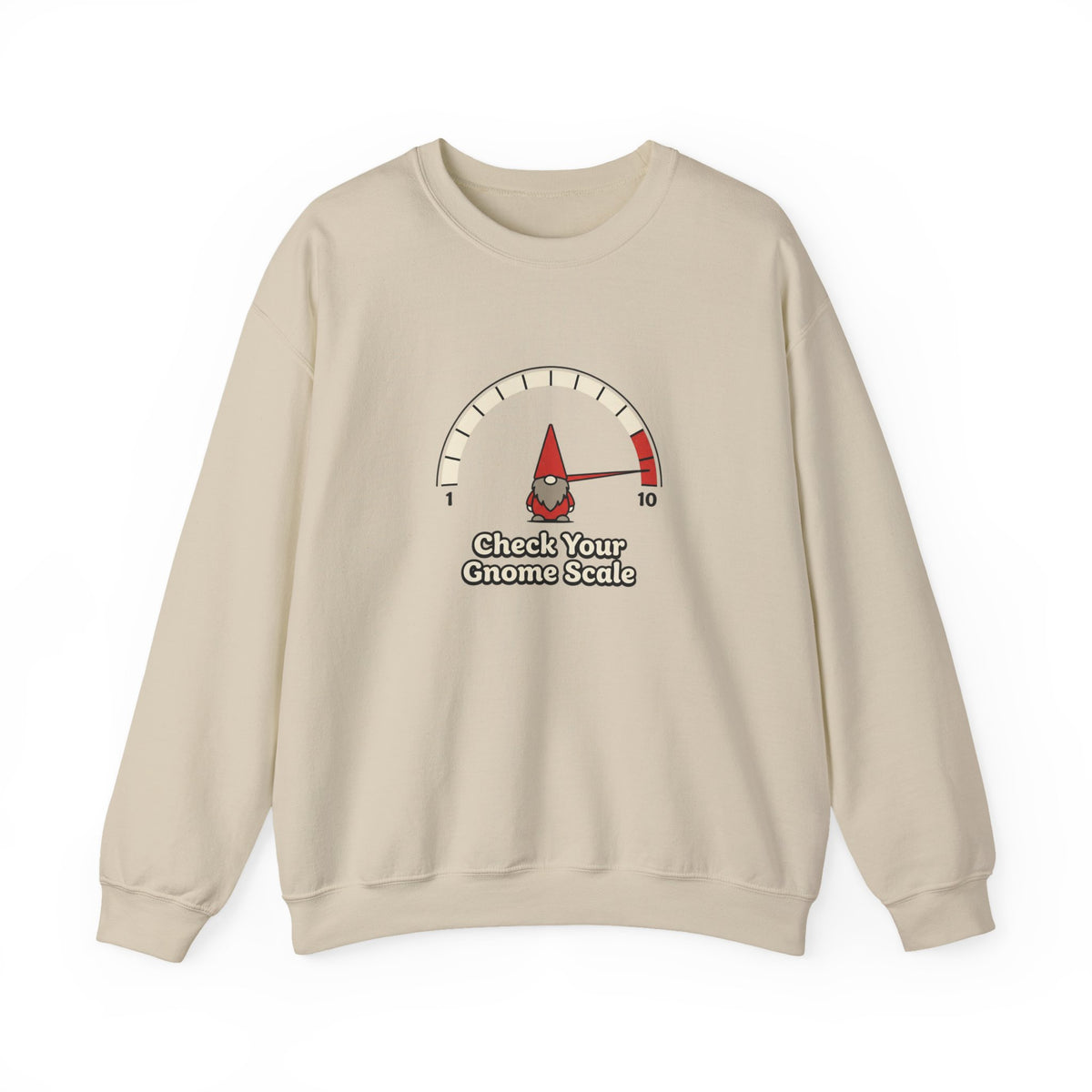 Check Your Gnome Scale Crewneck