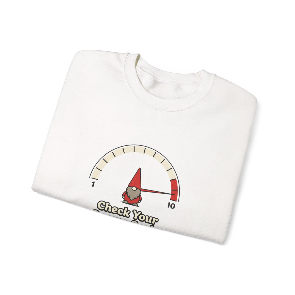 Check Your Gnome Scale Crewneck